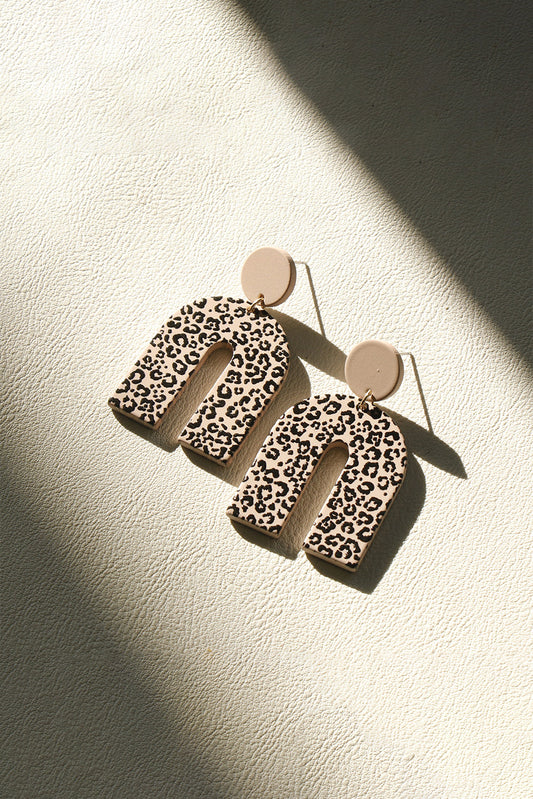 Leopard print Acrylic Earrings