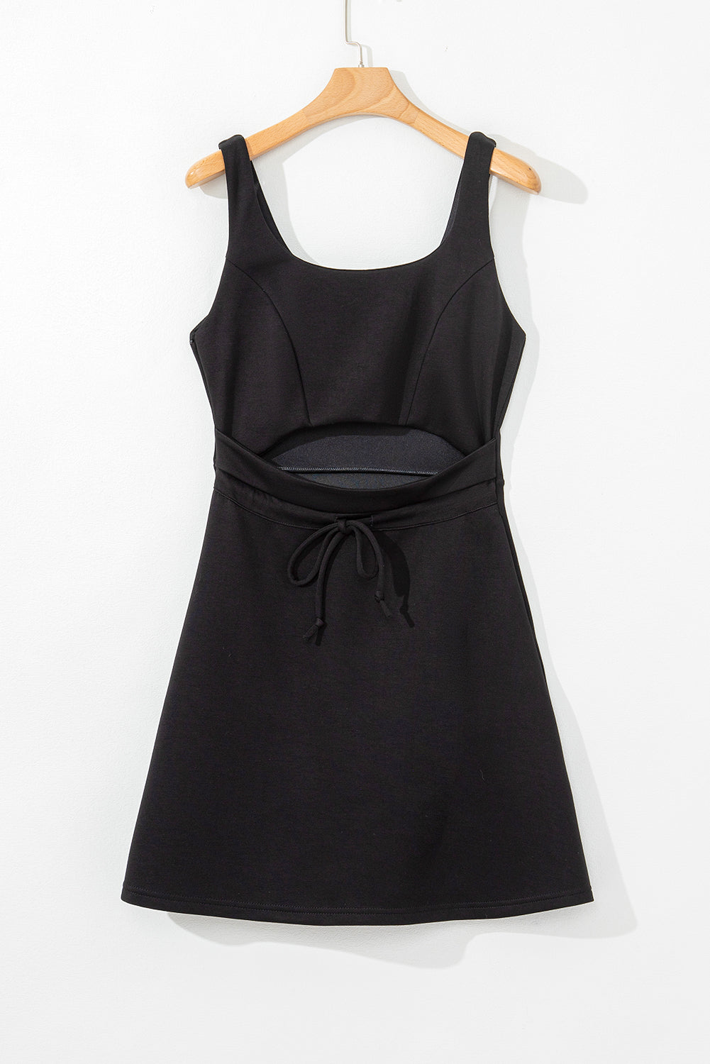 Cut It Out Front High Waist Tank Mini Dress