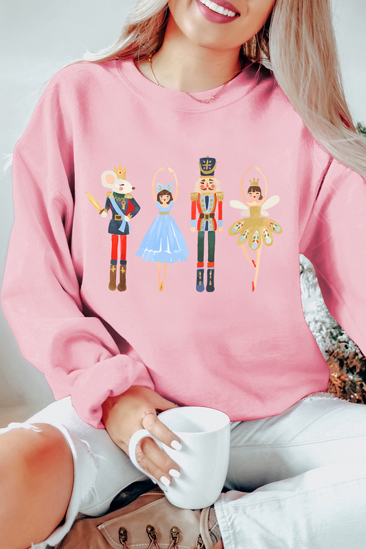 Nutcracker Fairy Pullover Sweatshirt, S-2XL